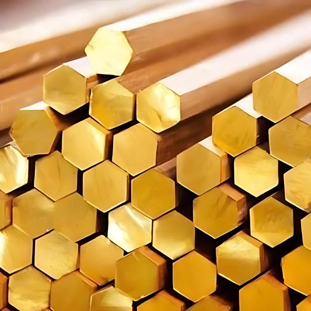 Images for CZ121 Brass Hex Bars