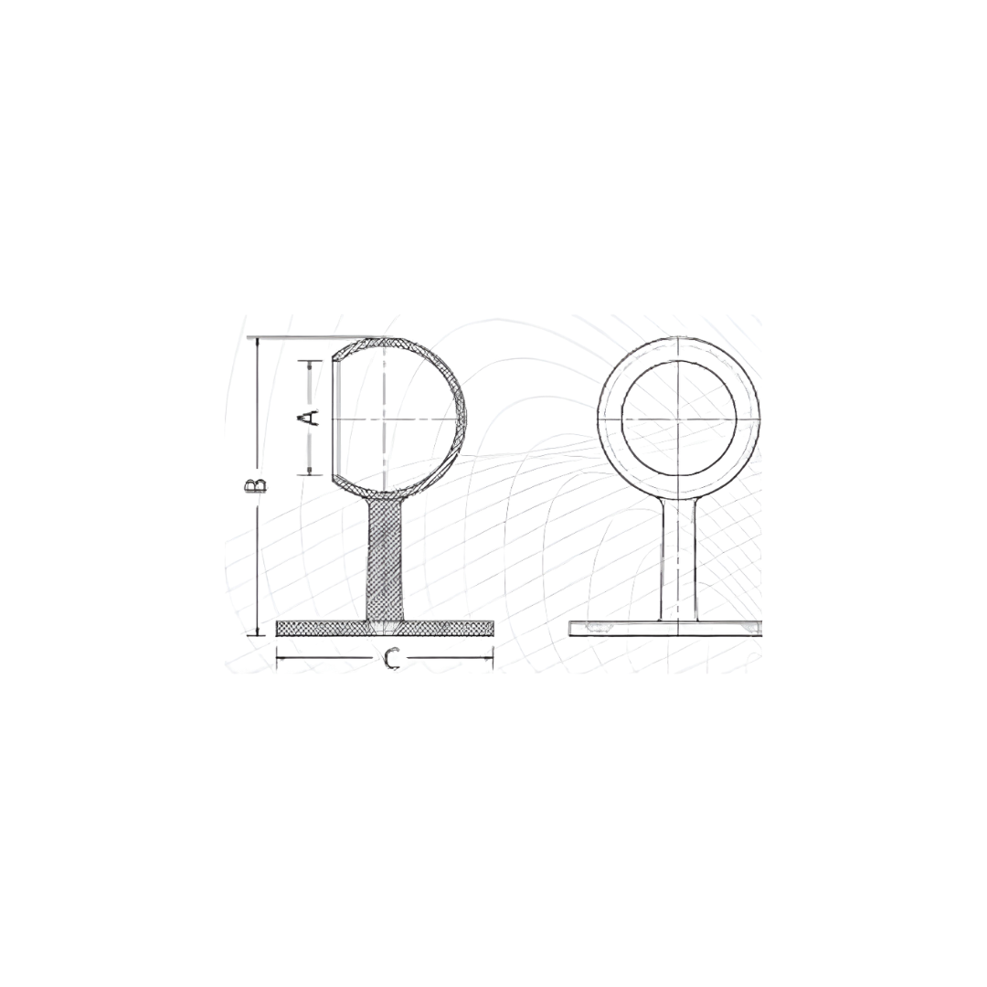 Images for Round End Post